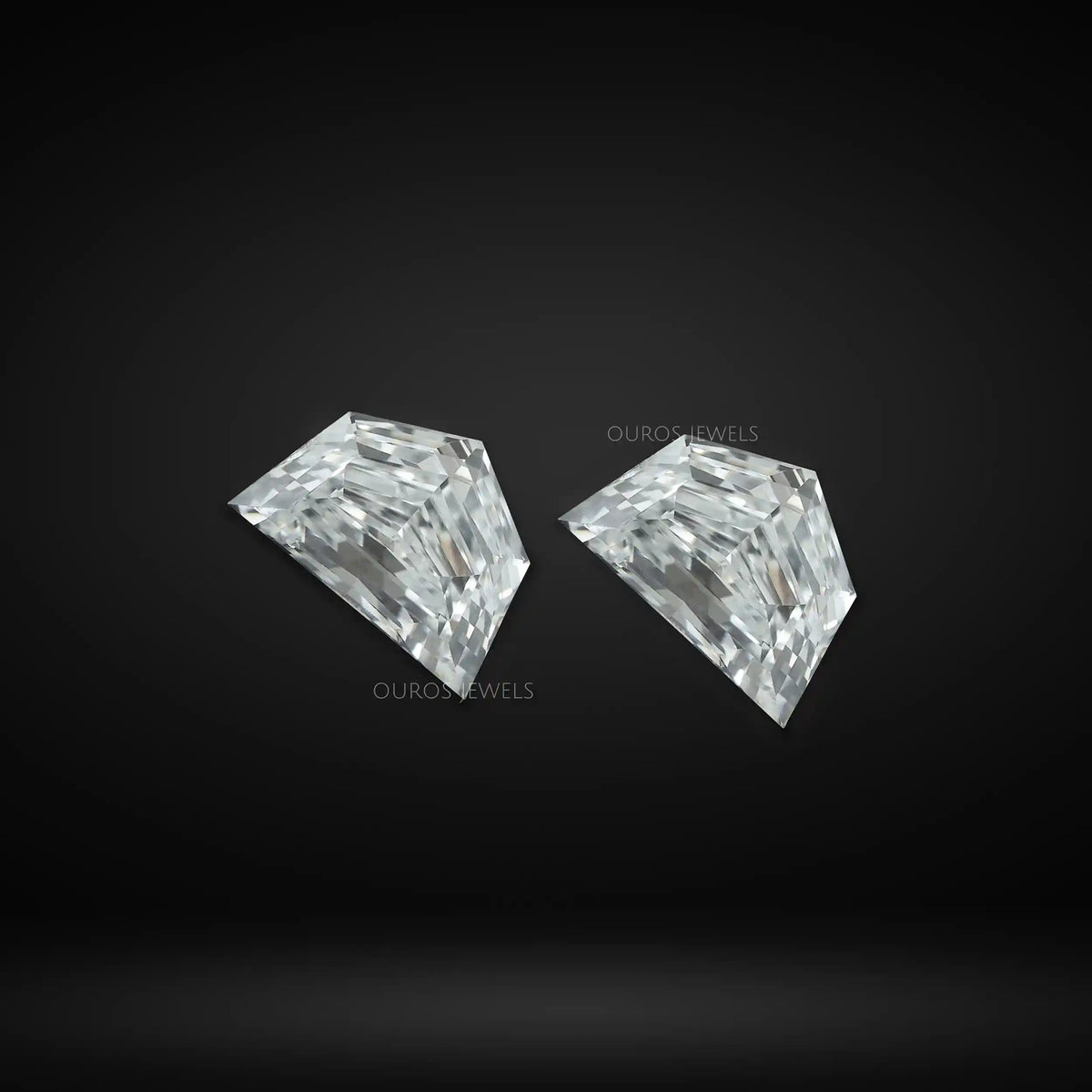 Cadillac Shape Lab Grown Matching Pair Diamond Loose