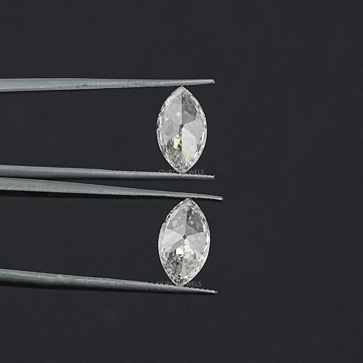 Old Mine Marquise Lab Diamond Matching Pair Loose