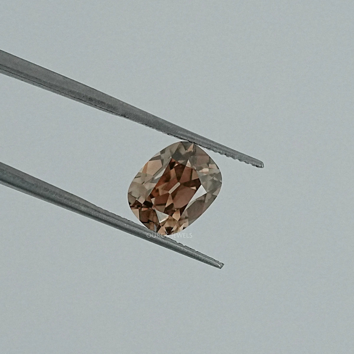 Champagne Old Mine Cushion Lab Diamond Loose Loose