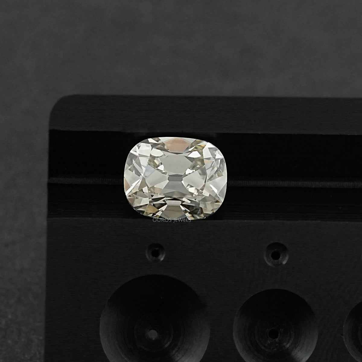 Stunning Old Mine Cushion Cut Lab Grown Diamond Loose