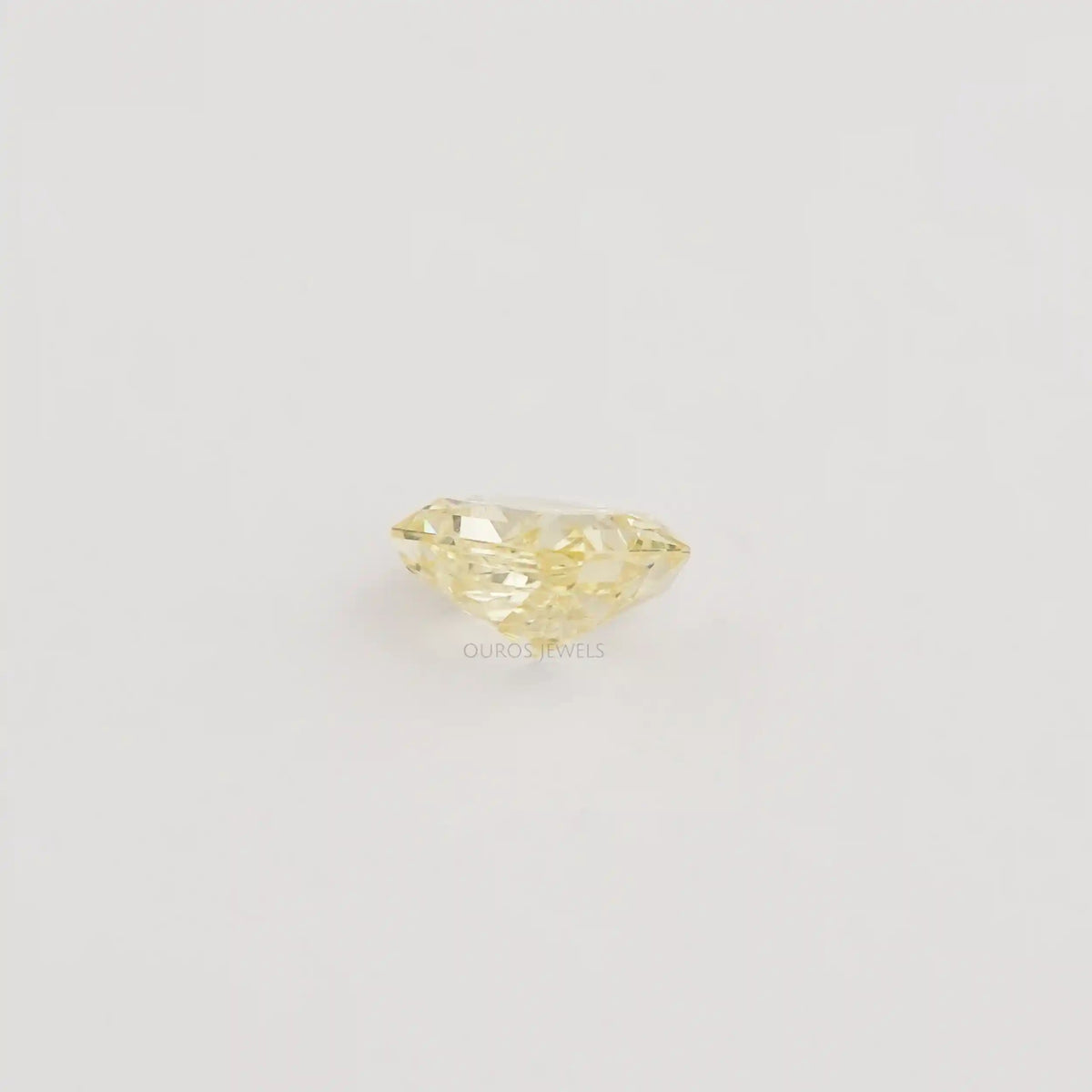 Fancy Yellow Radiant Cut Lab Created Diamond Loose