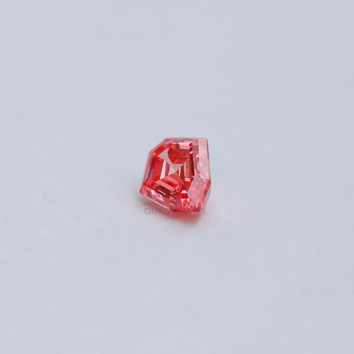 Fancy Pink Shield Cut Lab Grown Diamond