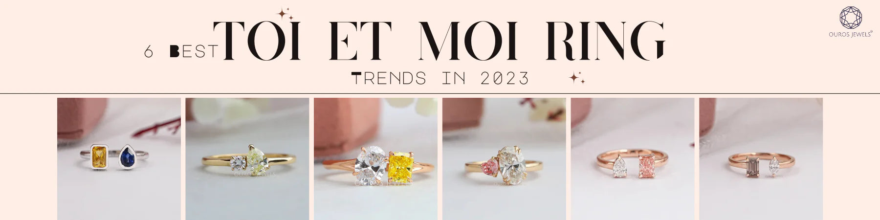 Toi et Moi ring to gift her for an engagement and wedding proposal that makes a love relationship stronger and more trustful.