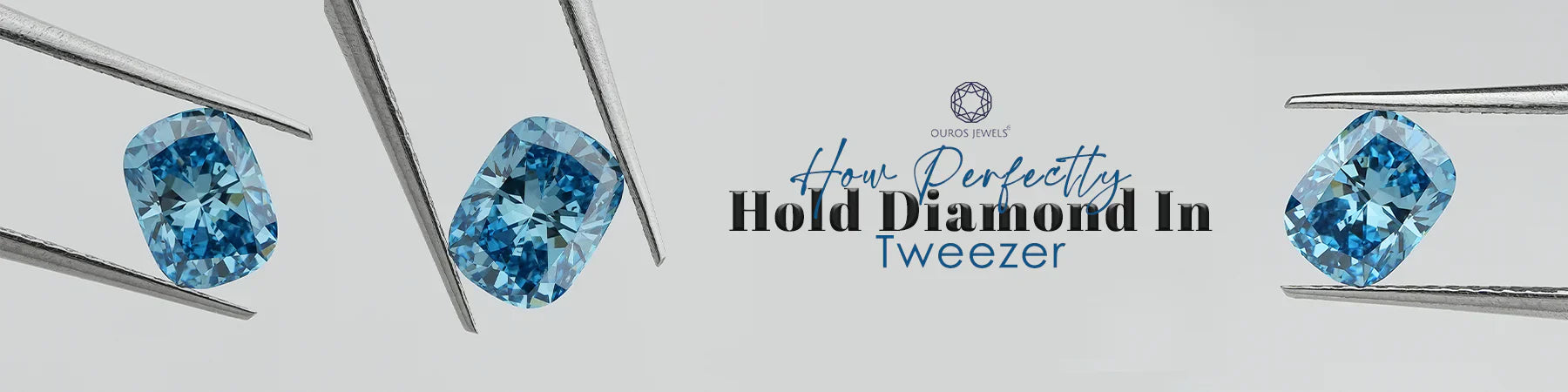 How to hold diamond in tweezer with perfection