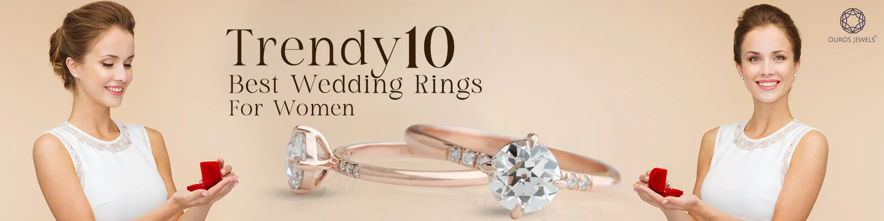 Image showing Trendy Wedding Rings for Women