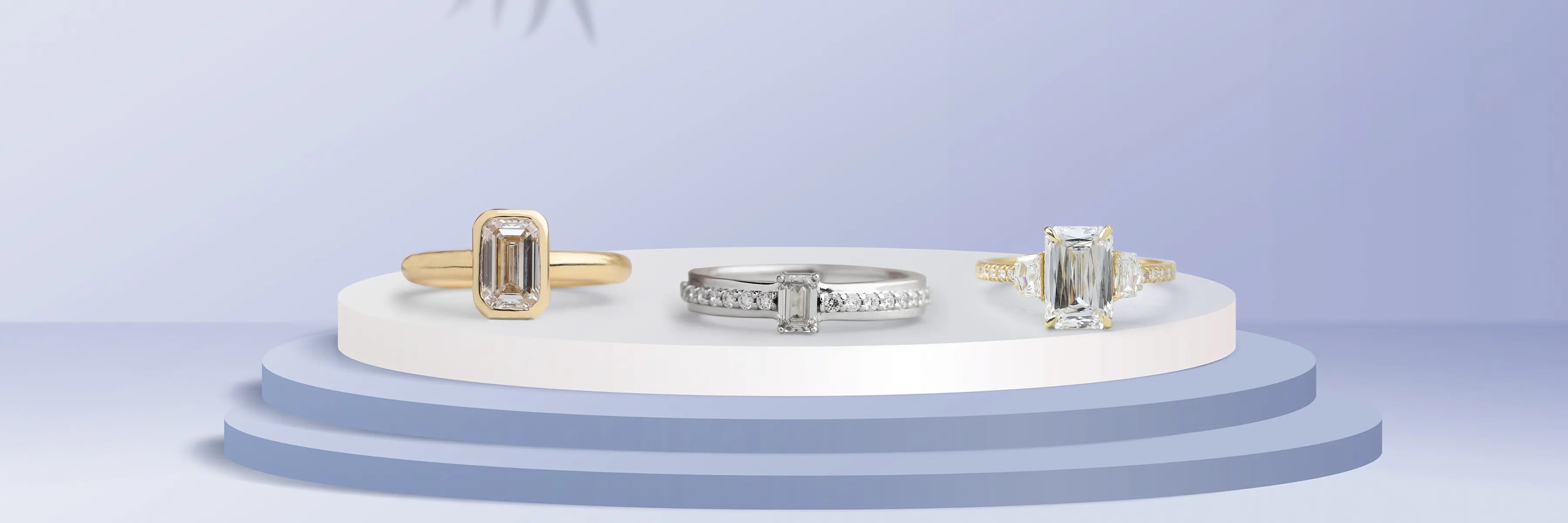 Emerald Cut Engagement Rings