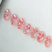 0.31 Carat Each Pink Oval Lab Diamond Loose