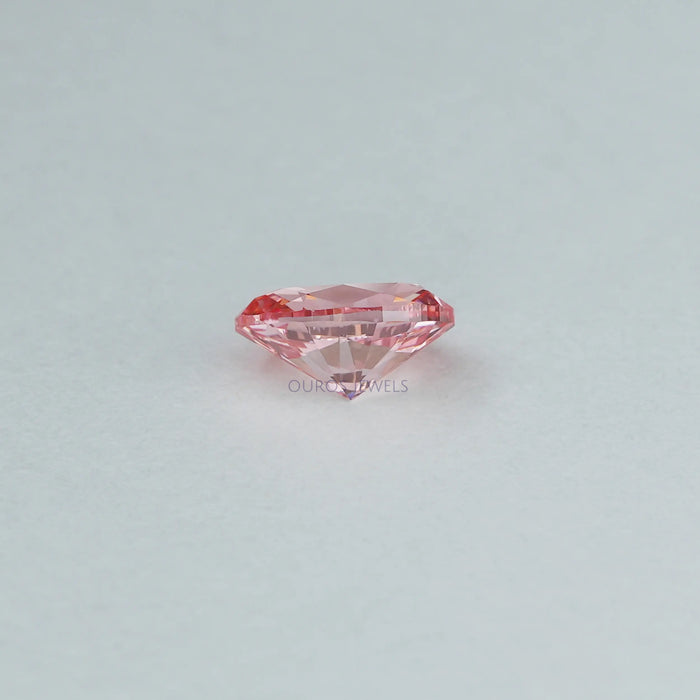 0.31 Carat Each Pink Oval Lab Diamond Loose