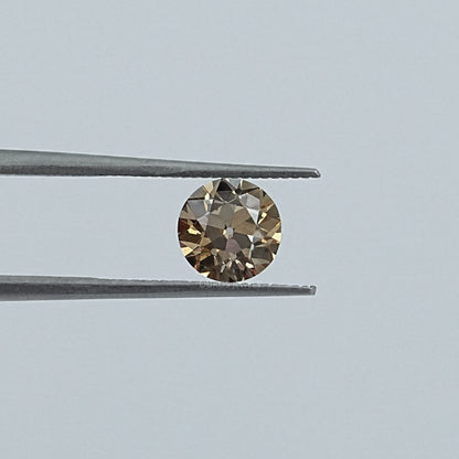 1.04 CT Old European Round Champagne Diamond Loose