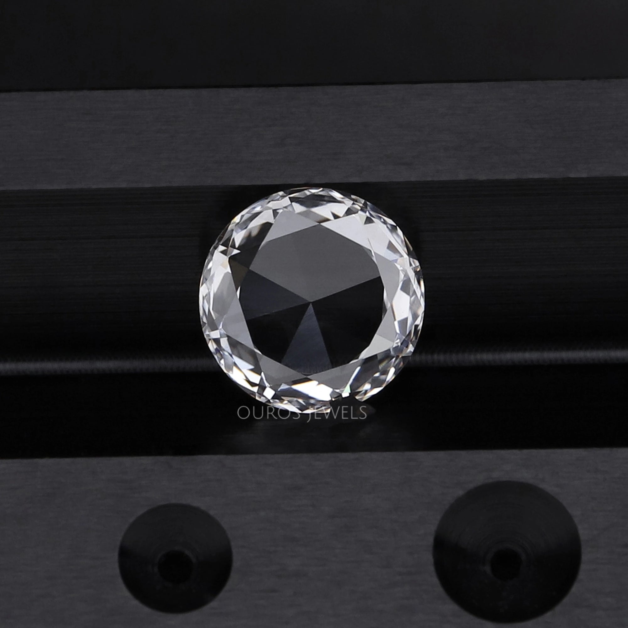 Rose Cut Round Lab Loose Diamond Loose
