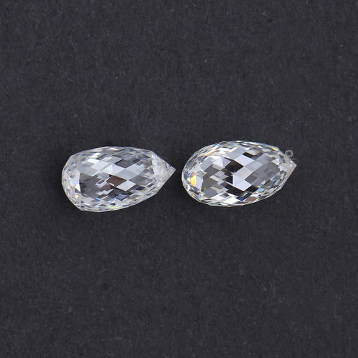 Pineapple Cut Matching Pair Of Lab Grown Diamond