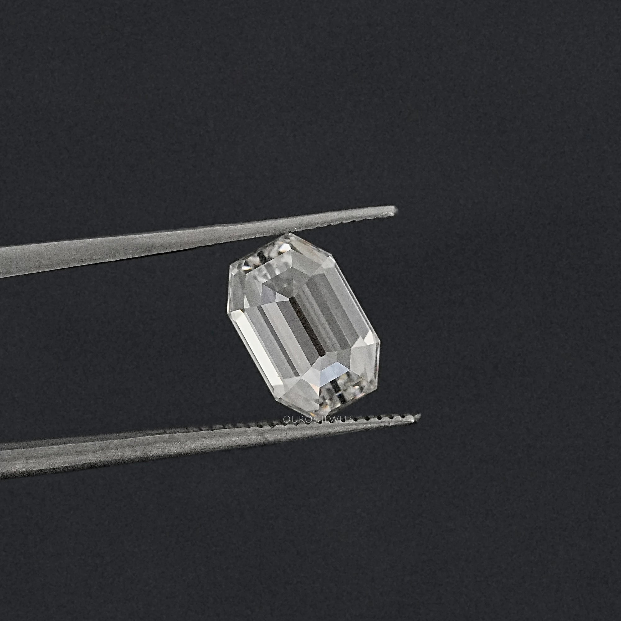 Old Mine Emerald Cut Lab Grown Loose Diamond Loose