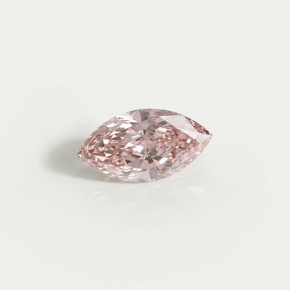 4.00 CT Fancy Pink Marquise Cut Lab Diamond