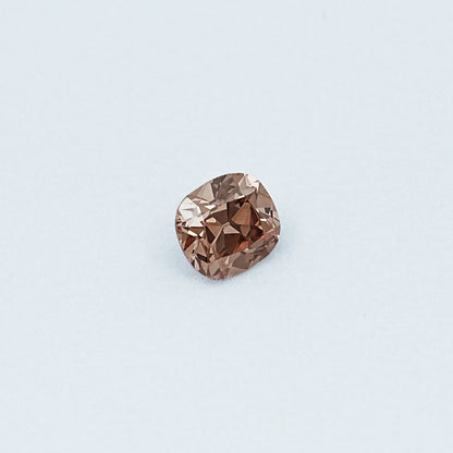 5.08 CT Old Mine Cushion Cut Champagne Diamond Loose