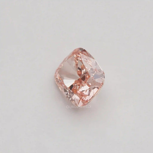 5.50 Carat Pink Cushion Cut Lab Grown Diamond Loose