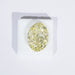 Fancy Yellow Modified Oval Cut Loose Diamond