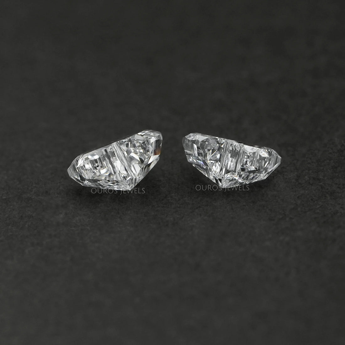Angel Cut Lab Diamond Matching Pair