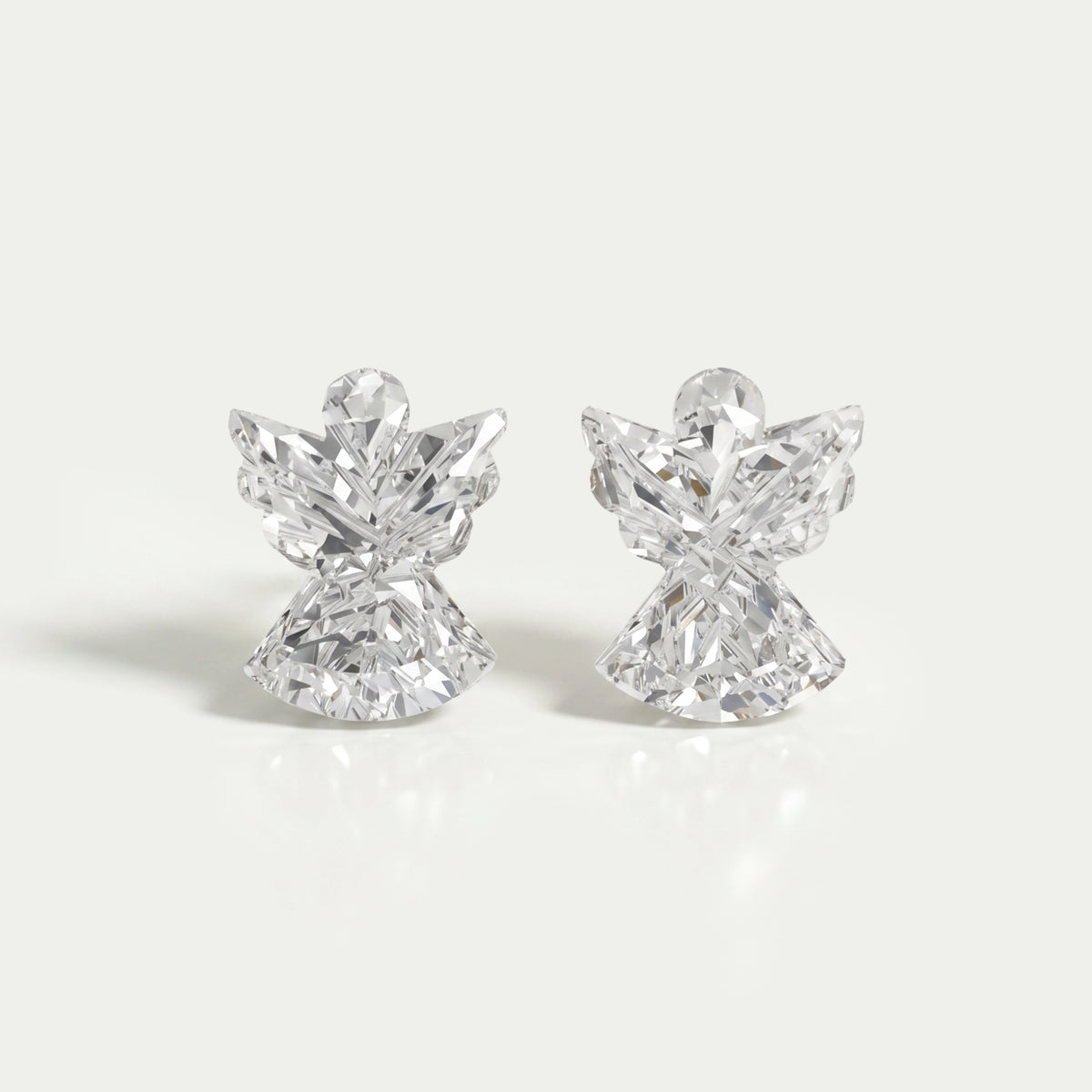 Angel Cut Lab Diamond Matching Pair