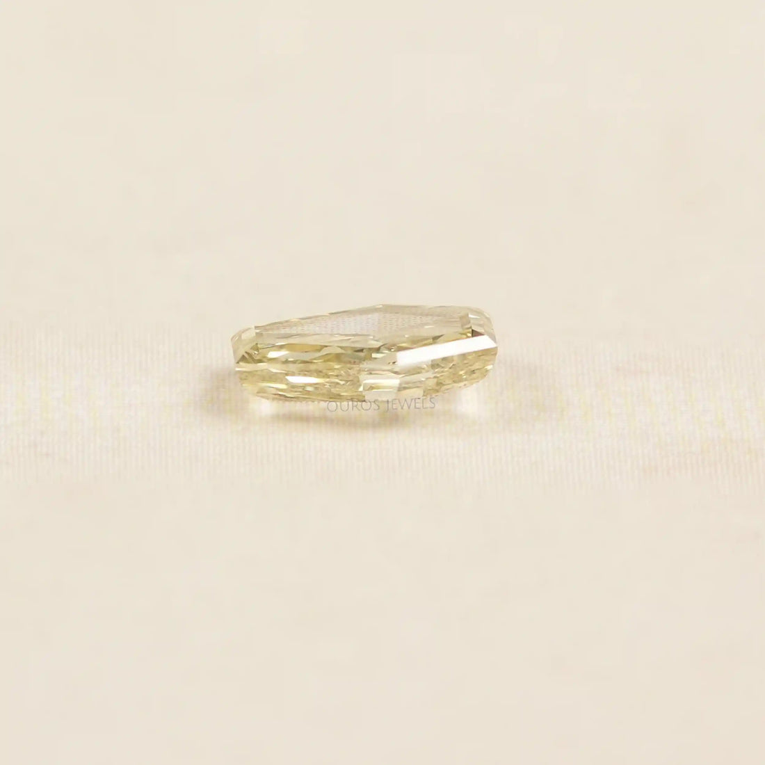 Calf Head Cut Yellow Lab Grown Diamond