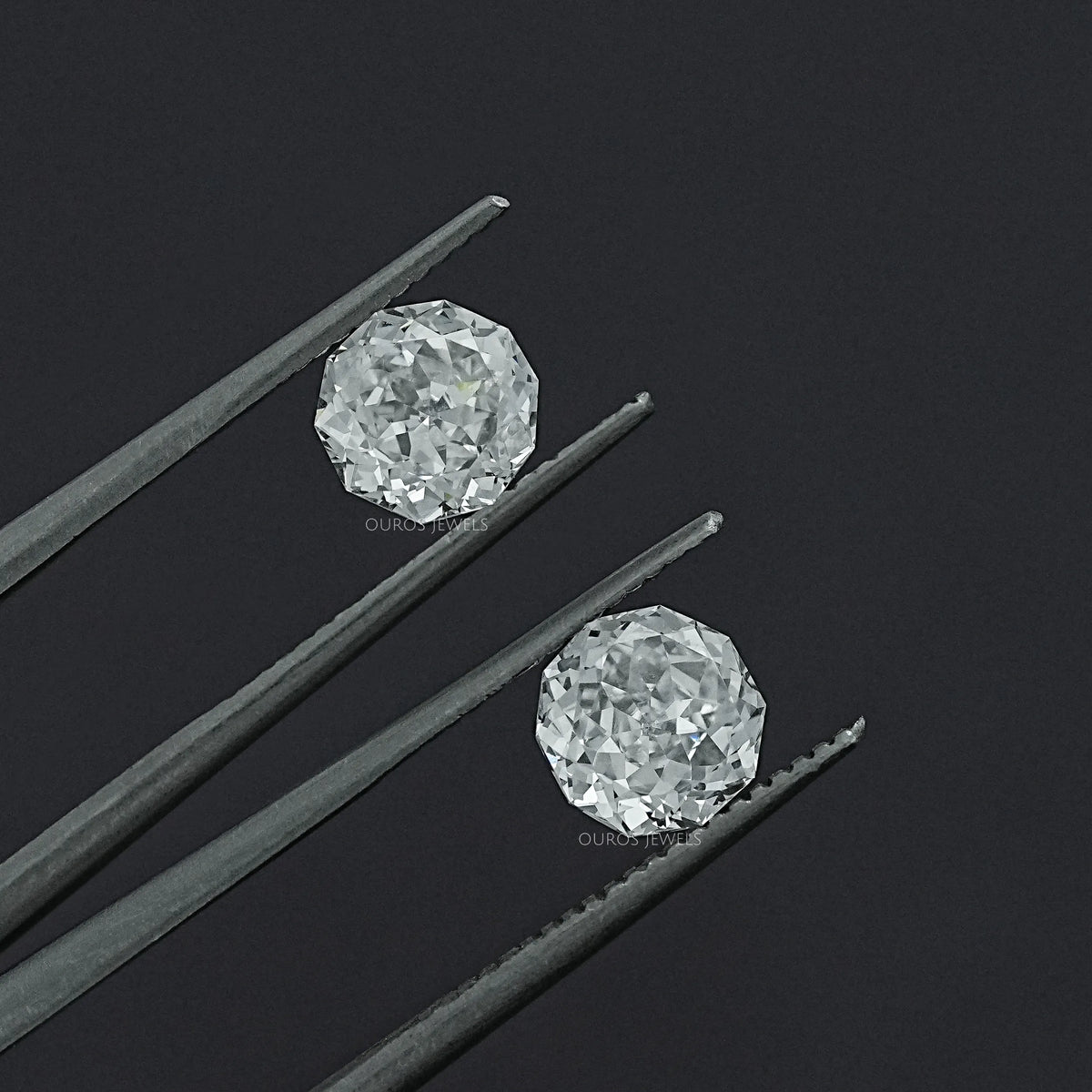 Meteor Cut Lab Diamond Matching Pair Loose