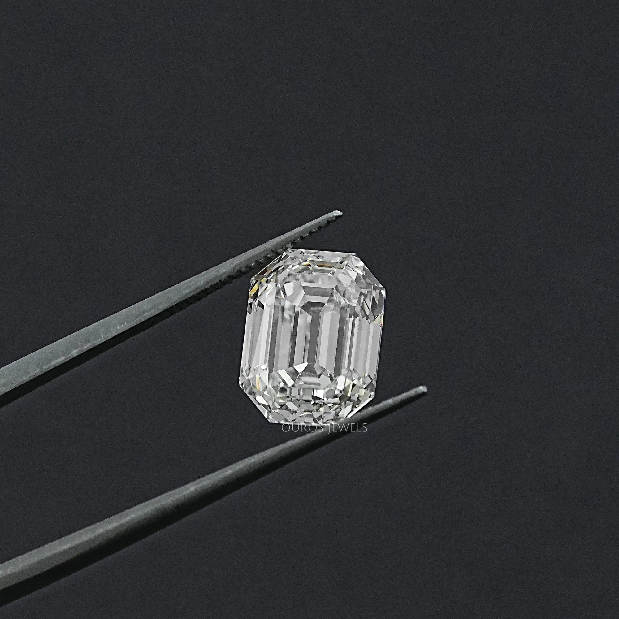 Antique Old Mine Emerald Cut Loose Lab Diamond Loose