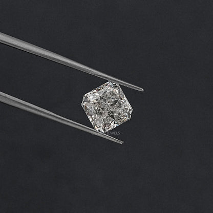 3.00 CT Square Portuguese Lab Diamond Loose Loose