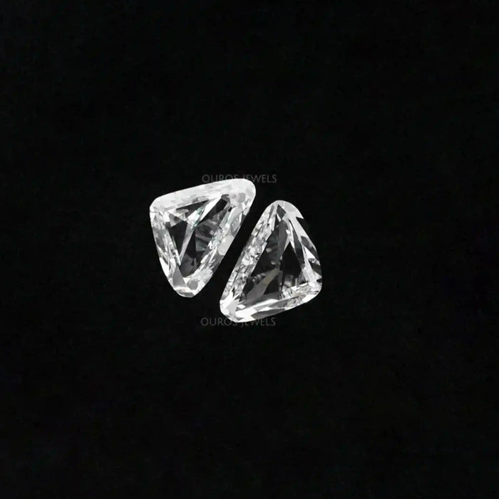 Modified Trillion Shape Lab Diamond Matching Pair Loose