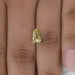 1.50 Carat Fancy Yellow Arrow Cut Lab Grown Diamond