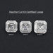 Certified Asscher Cut Lab Grown Diamond Loose
