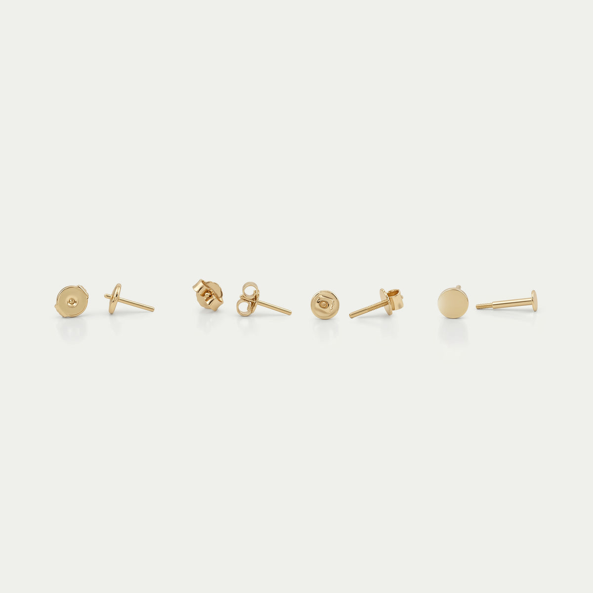 IGI Certified Radiant Cut Lab Grown Diamond Stud Earrings