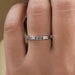 Baguette Cut Lab Grown Diamond Full Eternity Band