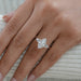 Five Stone Marquise And Baguette Diamond Engagement Ring Rings