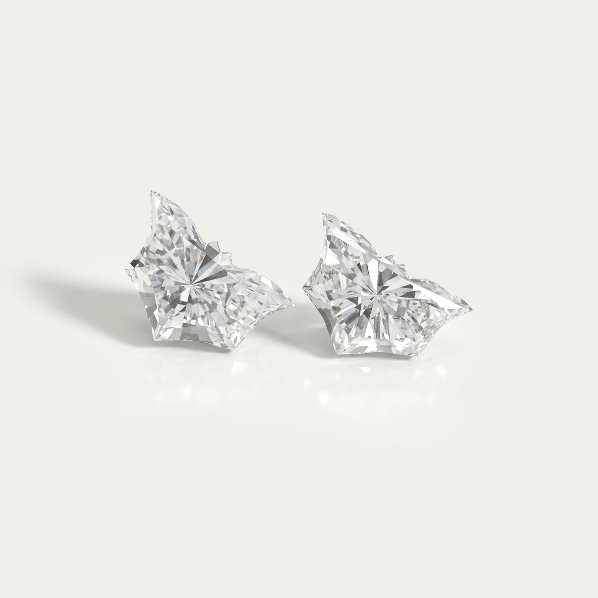 Bat Lab Grown Diamond Matching Pair Loose