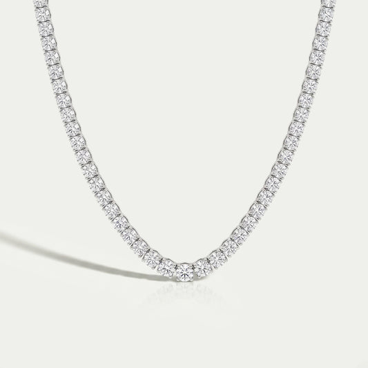 Round Cut Lab Grown Diamond Stunning Necklace Necklaces