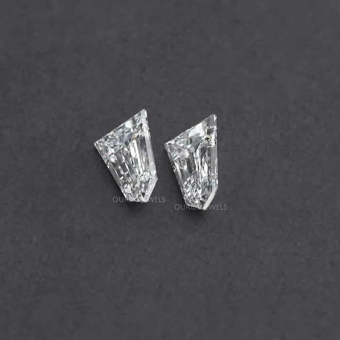 Bullet Cut Lab Grown Diamond Loose Pair Loose