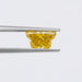 1.55 Carat Yellow Butterfly Cut Lab Diamond