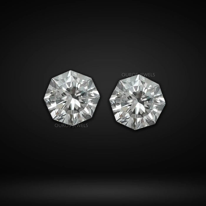 Octagon Shape Lab Diamond Loose Pair Loose