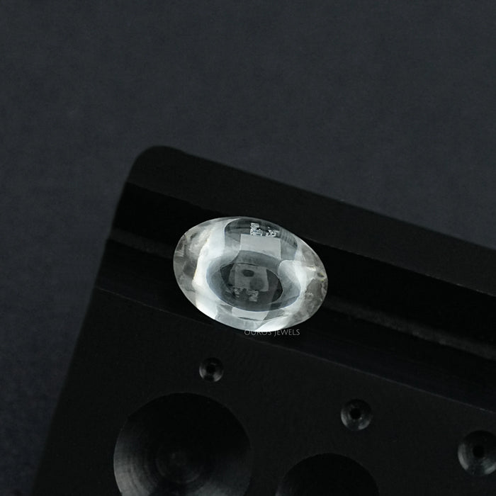 Cabachon Oval Lab Grown Loose Diamond Loose