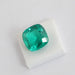 IGI Certified Cushion Shape Colombian Emerald Gemstone