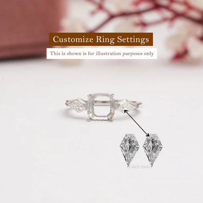 Arrow Cut Diamond Matching Pair Loose