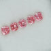 0.42 Carat Each Pink Cushion Cut Lab Grown Diamond Loose