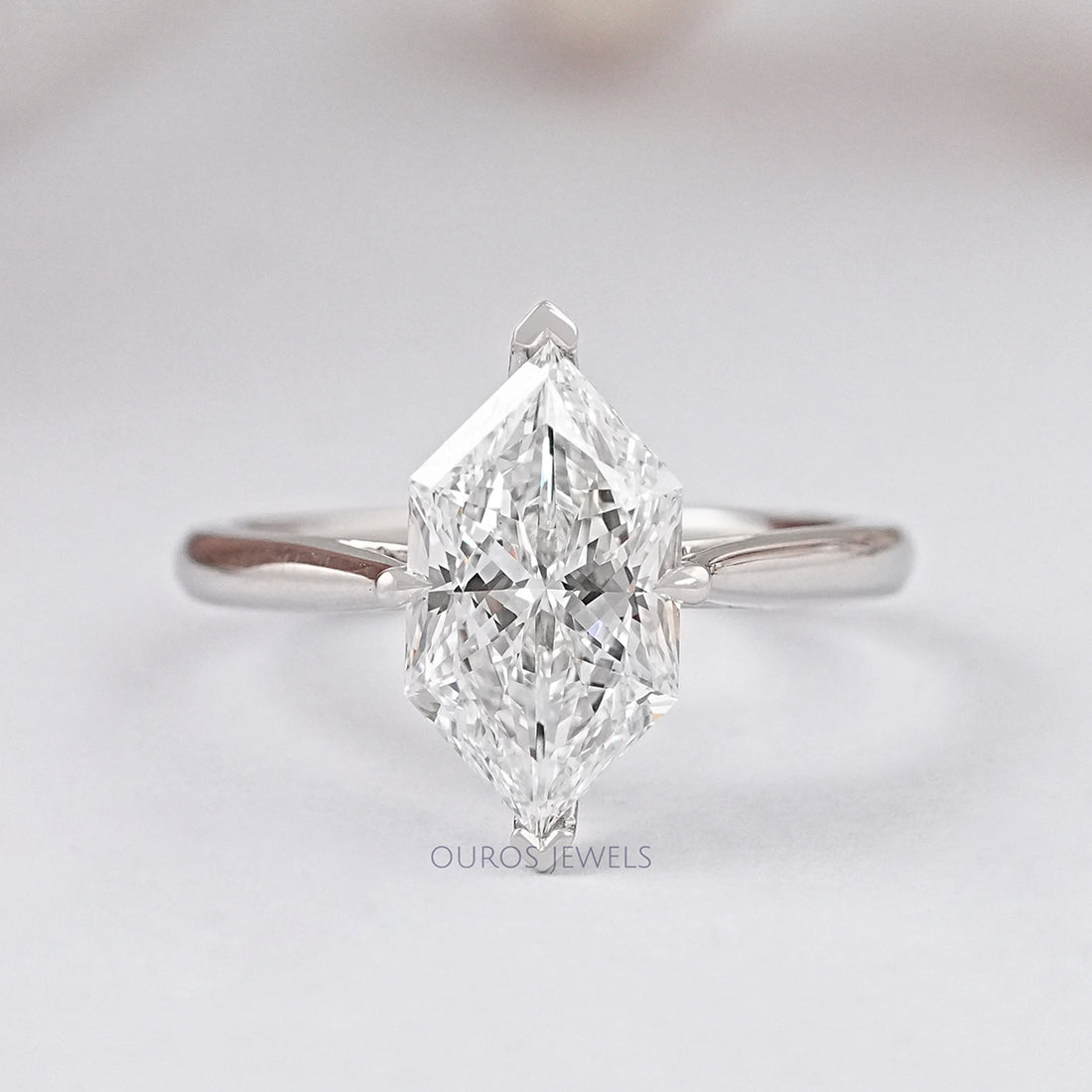 Dutch Marquise Diamond Solitaire Engagement Ring Ring