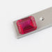 9.27 Carat Emerald Shape Light Red Ruby Gemstone