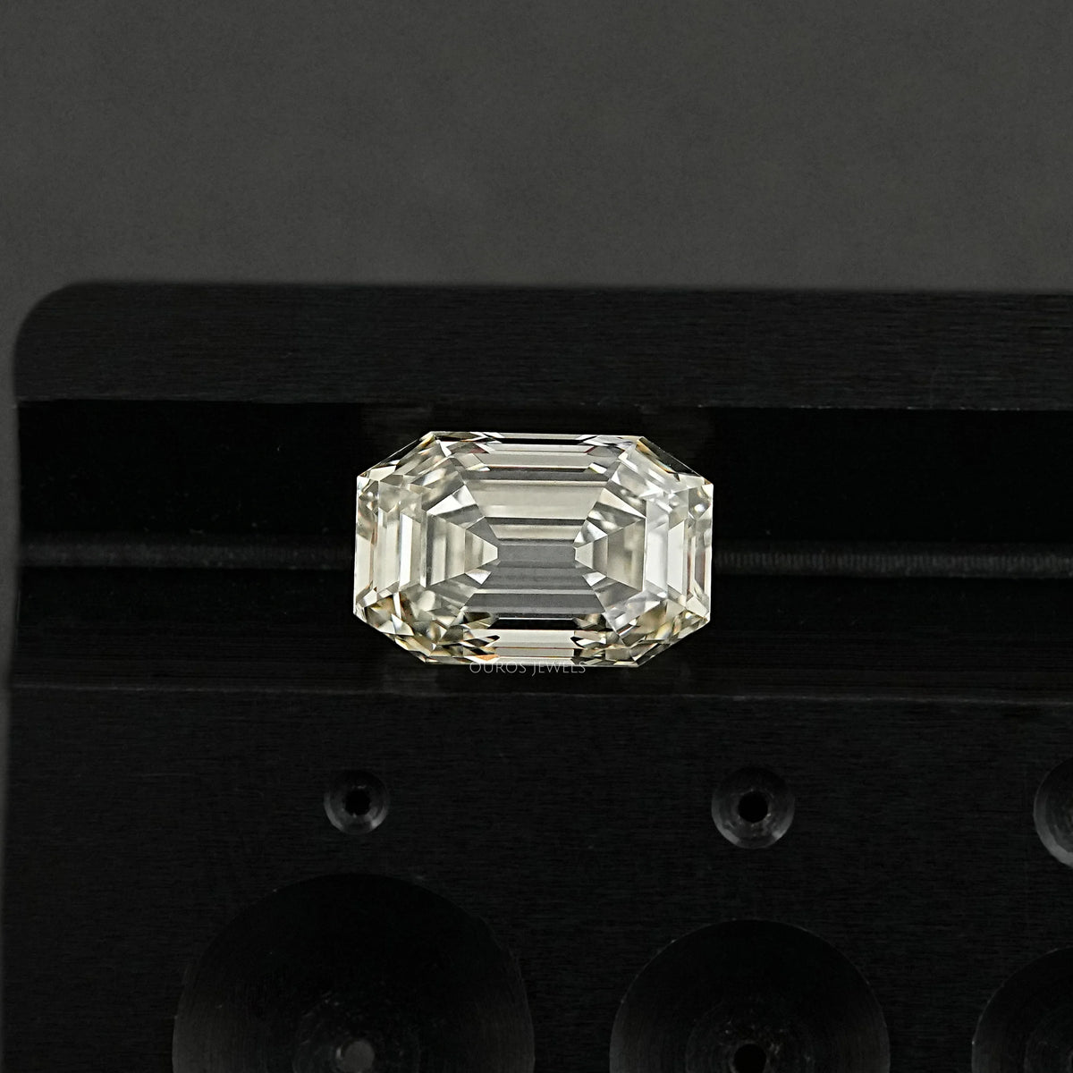 Old Cut Emerald Shape Lab Grown Diamond Loose