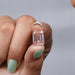 Pink Emerald Cut Lab Diamond -10.00 Carat