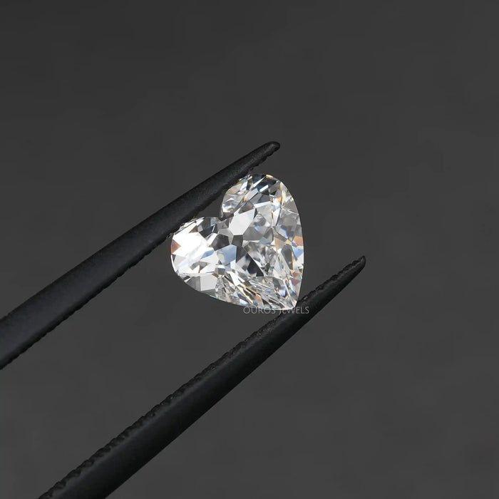 Old Mine Heart Cut Lab Grown Diamond Loose