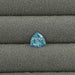 Fancy Vivid Blue Trillion Cut Lab Grown Diamond Loose