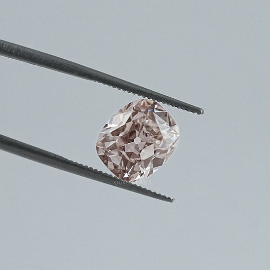 Fancy Light Pink Old Mine Cushion Loose Diamond Loose