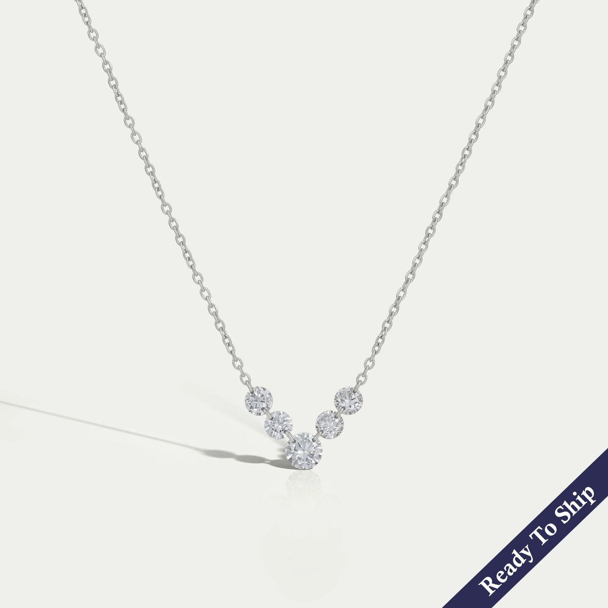 Duo Ovaler Diamantlünetten-Toi-Et-Moi-Anhänger