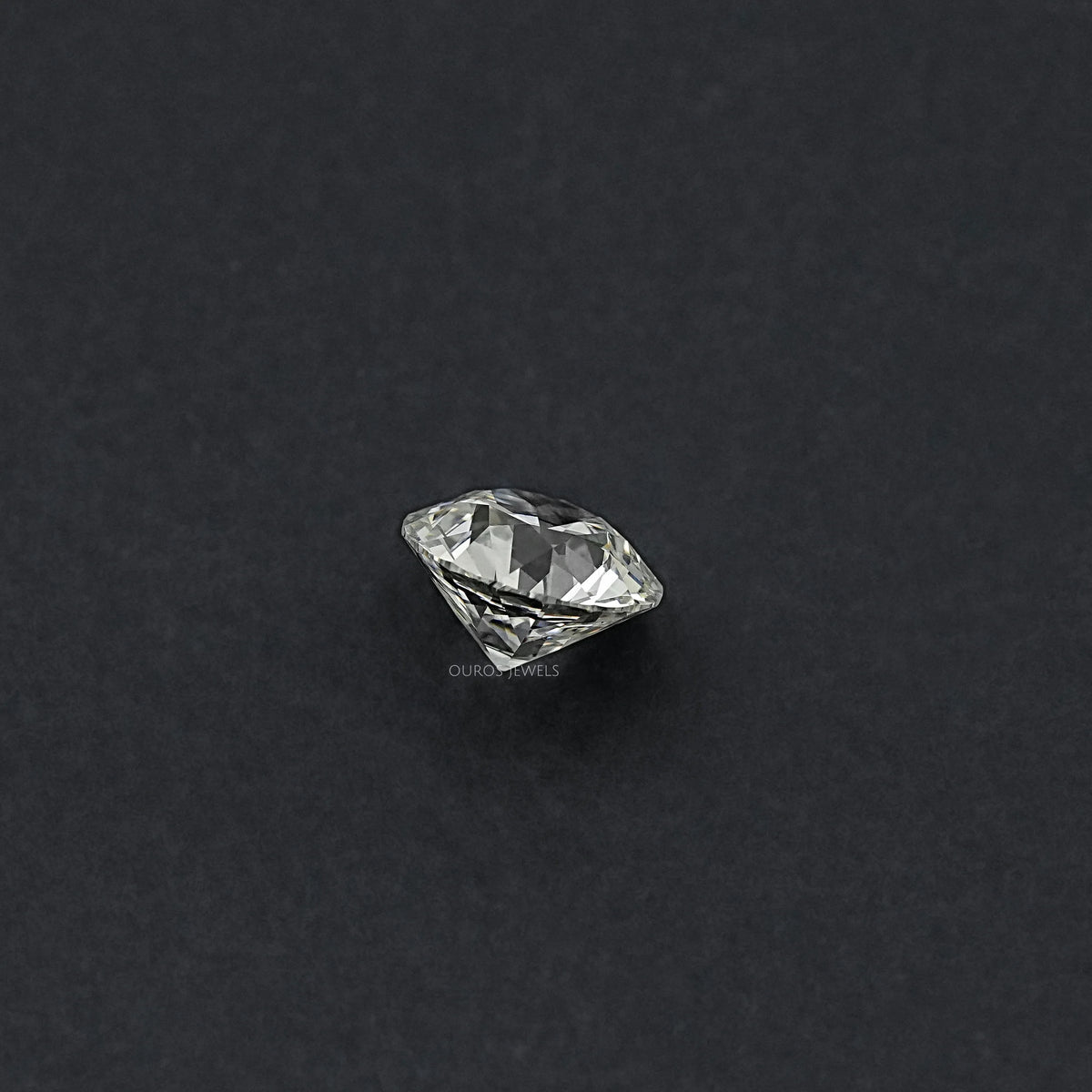 Flower Pattern Old European Round Cut Loose Diamond Loose